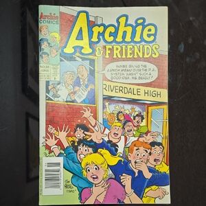 Archie Comics Colorful Illustrated Comic Book